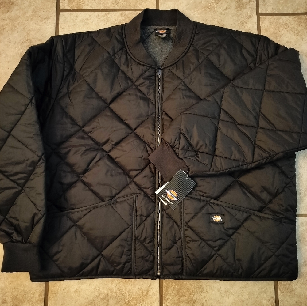Dickies men's diamond quilted jacket